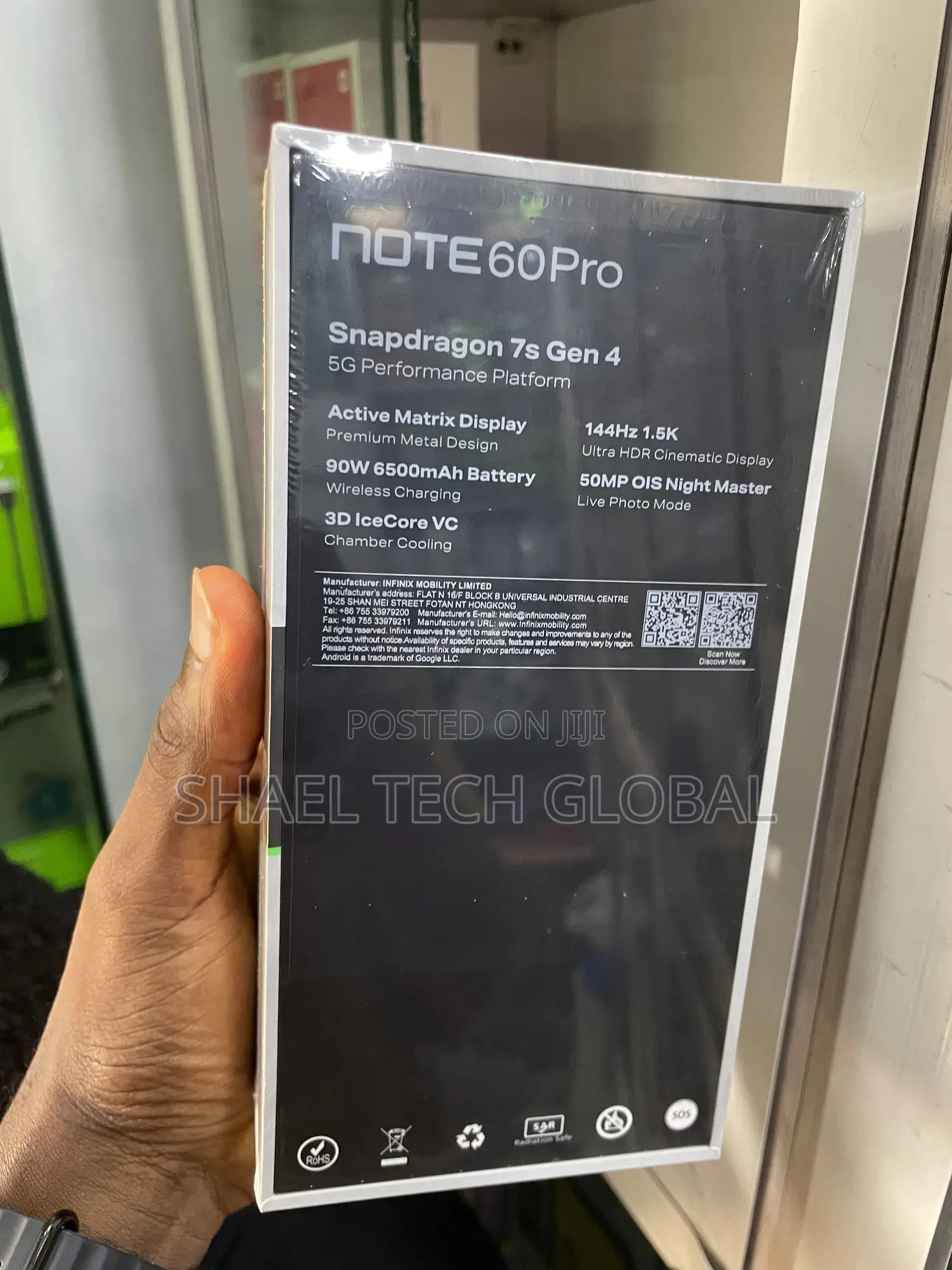 New Infinix Note 60 Pro 256 GB