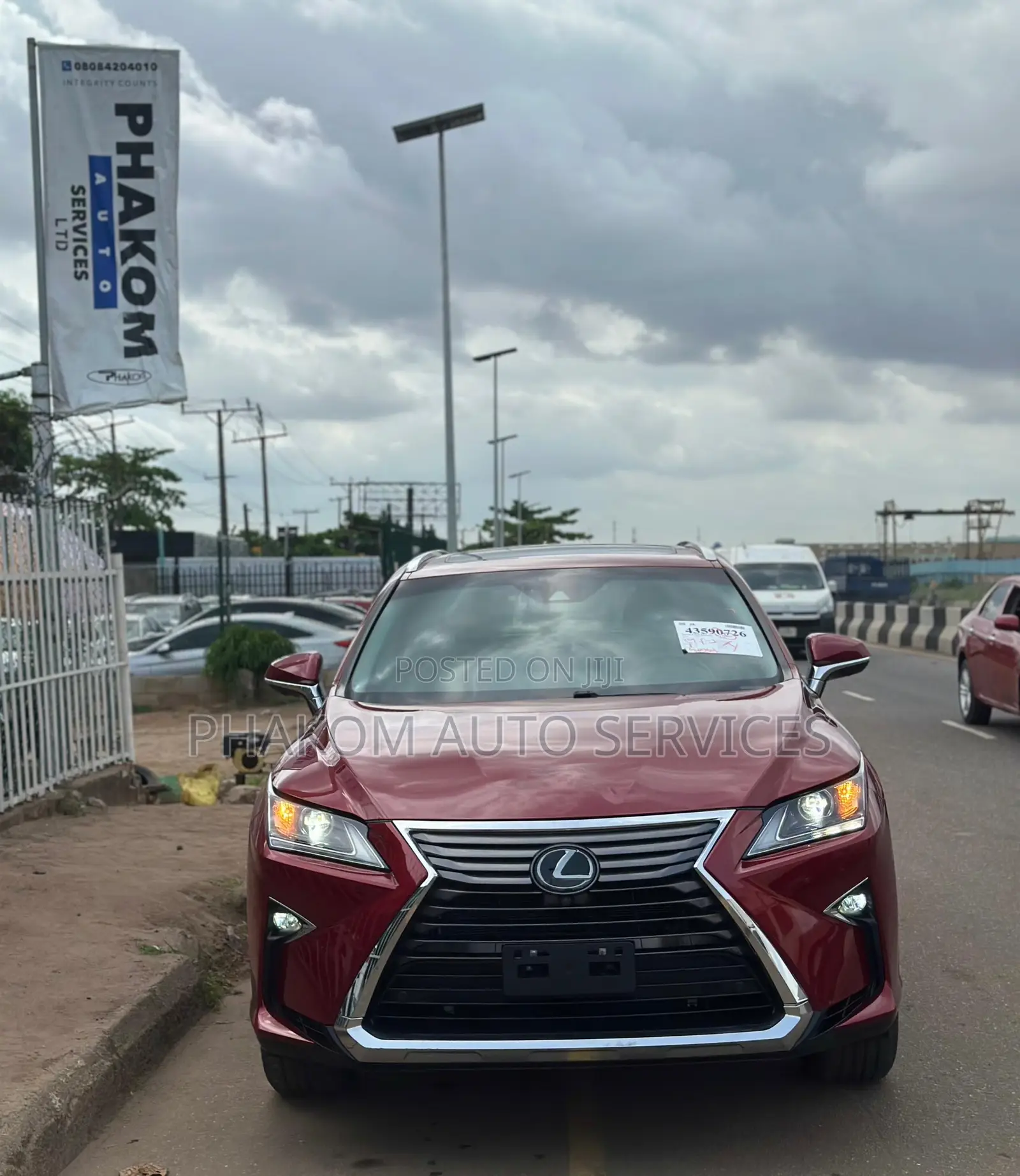 Lexus RX 2018 Red