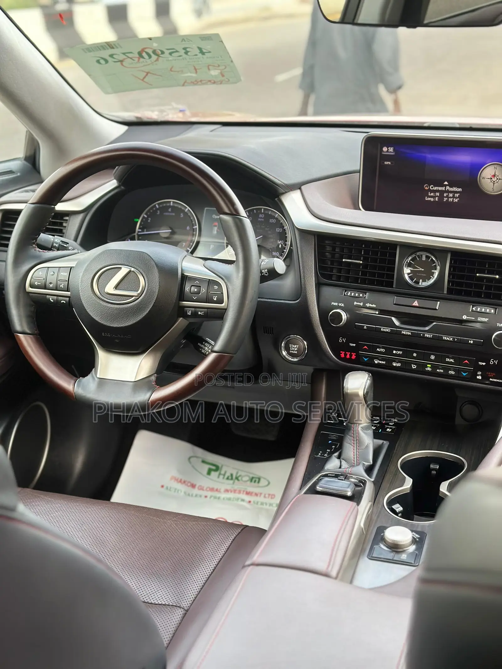 Lexus RX 2018 Red
