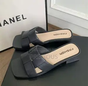 Low Heel Slippers