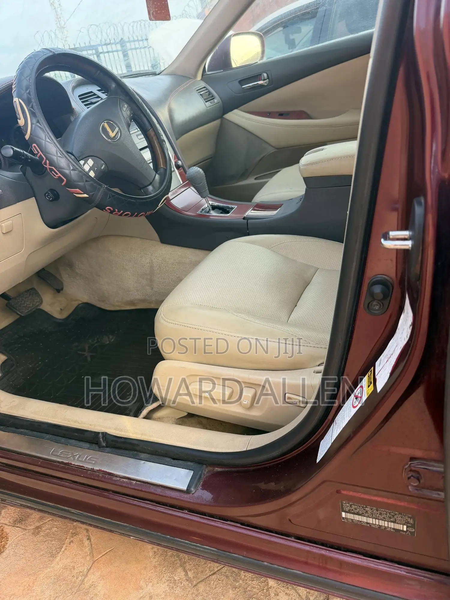 Lexus ES 350 2009 Red