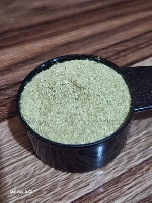 Fresh Okro Powder, Smooth Draw Soup Ingredient Clean Well Packaged