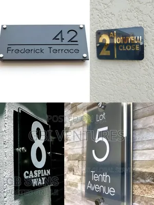 Street Name Signage
