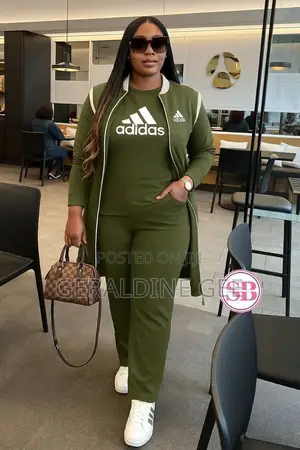 Queens Adidas 3 in 1 Set of Adidas Outfits Both for Traveling and Work
