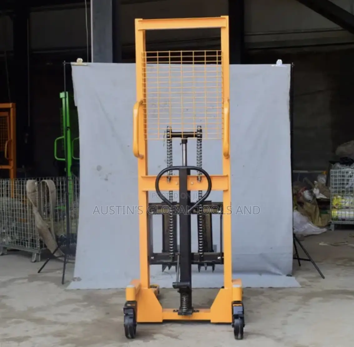 Manual Hydraulic Stacker