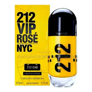 Carolina Herrera 212 Vip Rose Cab Limited Edition Edp 80ml