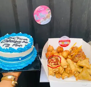 Cake and Smallchops Combo