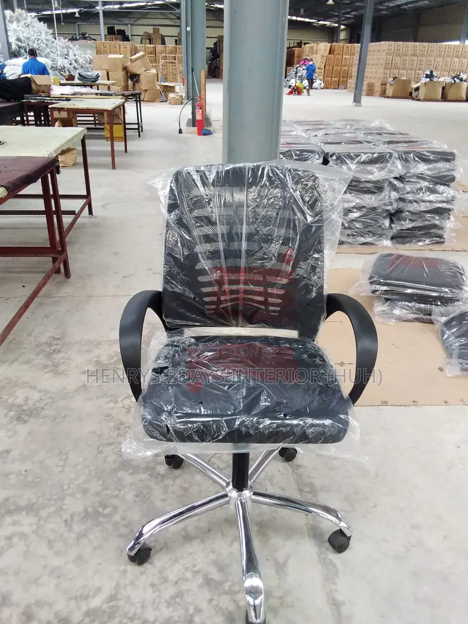 Office Chairs Visitors Black