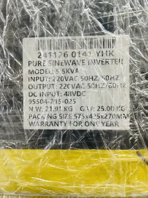 5.5kva 48v Yohako Transformer Based Inverter