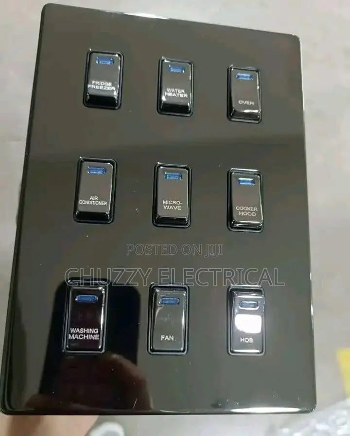 9-Gang Appliance Control Switch