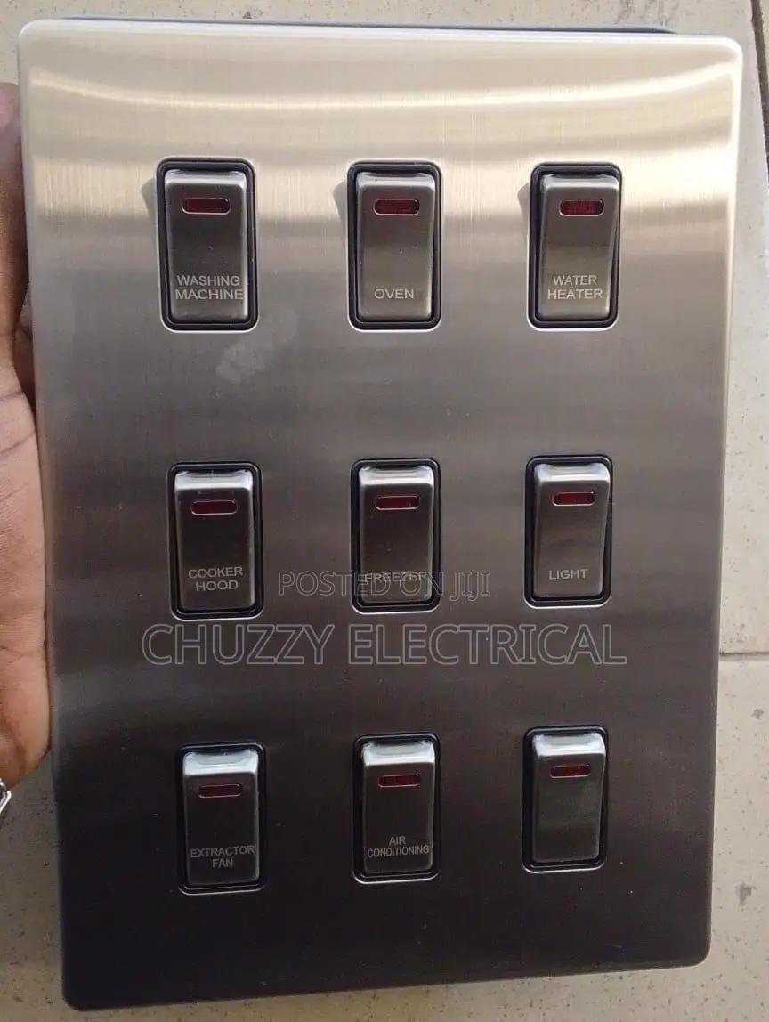 9-Gang Appliance Control Switch