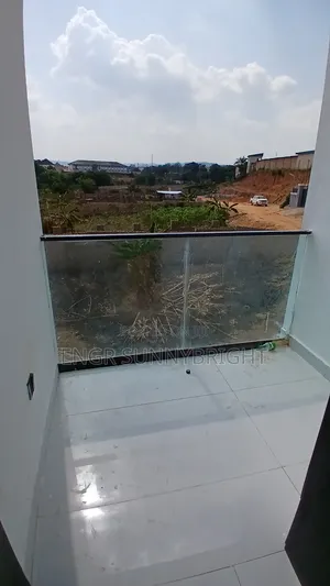Flameless Handrail With 10mm Tampered Glass