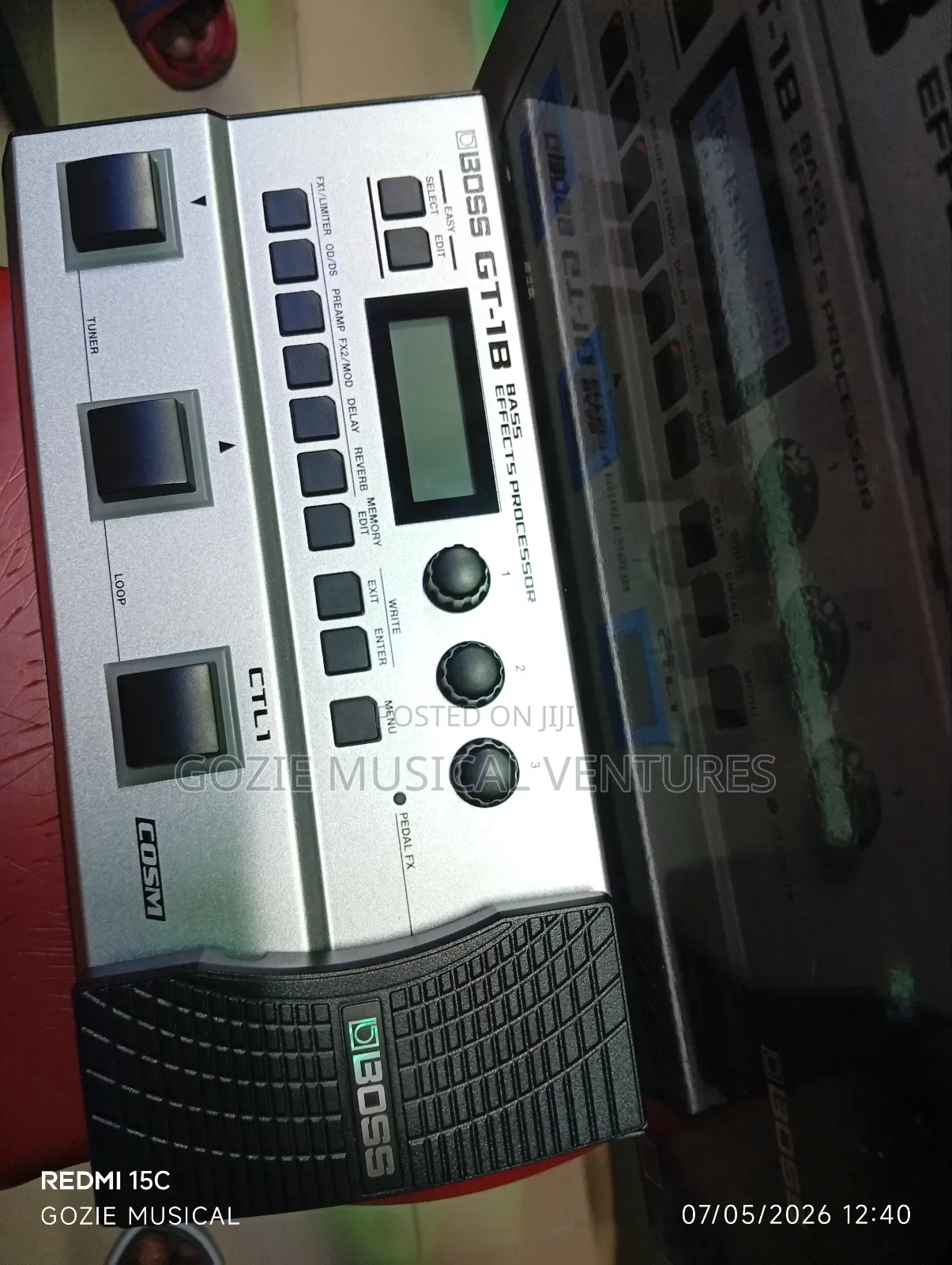 Boss Gt-1b Bass Guitar Effect Processor