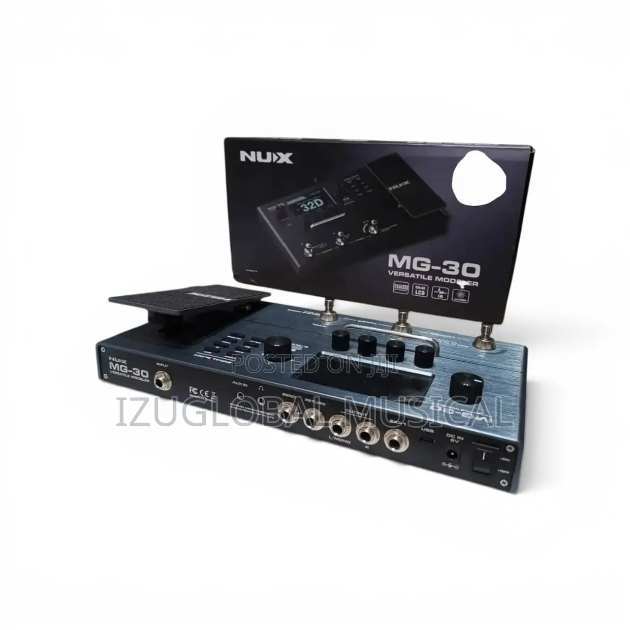 Nux Mg-30 Versatile Modeler Guitar Multi-Effects Pedal