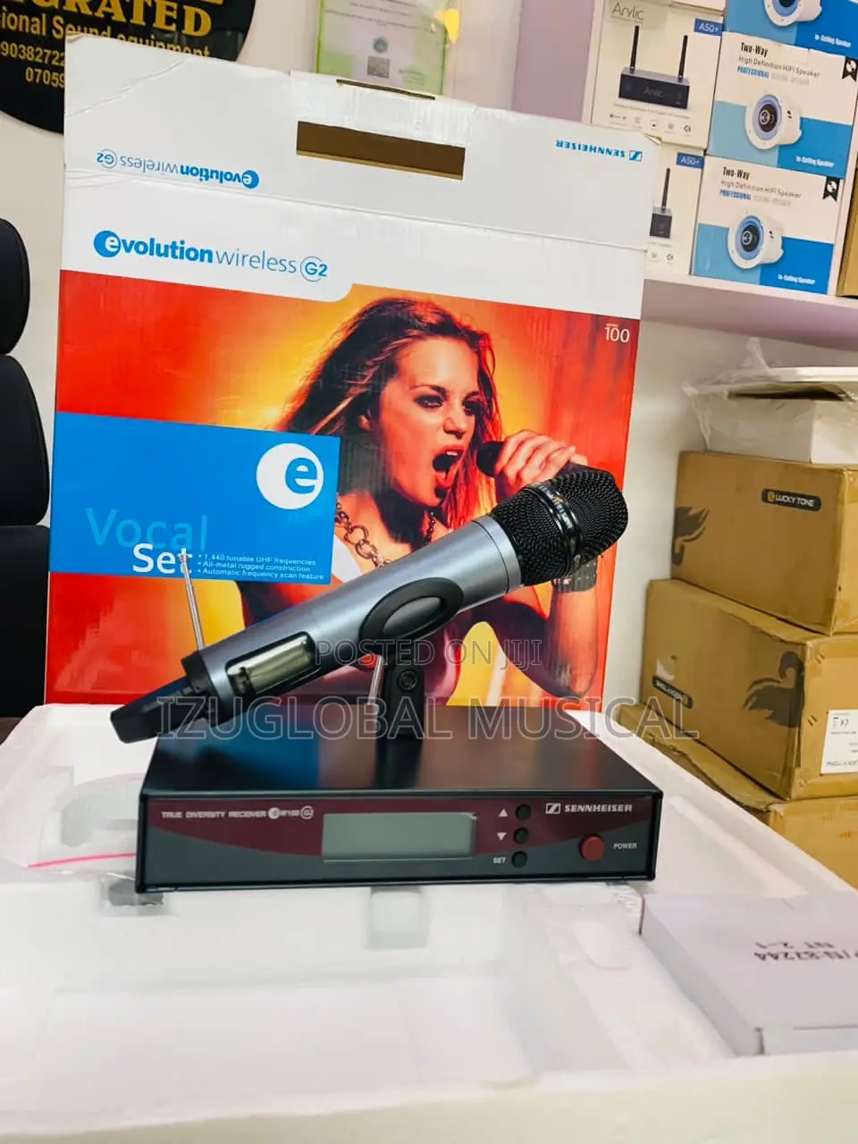 Sennheiser Ew100 G2 Handheld Wireless Microphone System