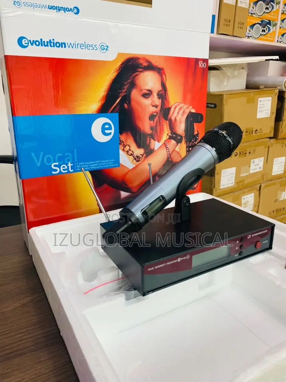Sennheiser Ew100 G2 Handheld Wireless Microphone System