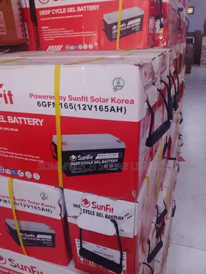 165ah Sunfit Gel Battery