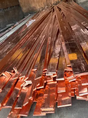 25 by 5 Flat Copper Bars
