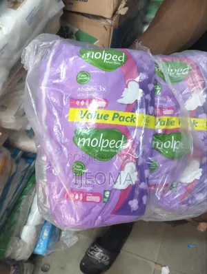 Molped Overnight Sanitary Pad – Extra Protection Bulk Buy by 16