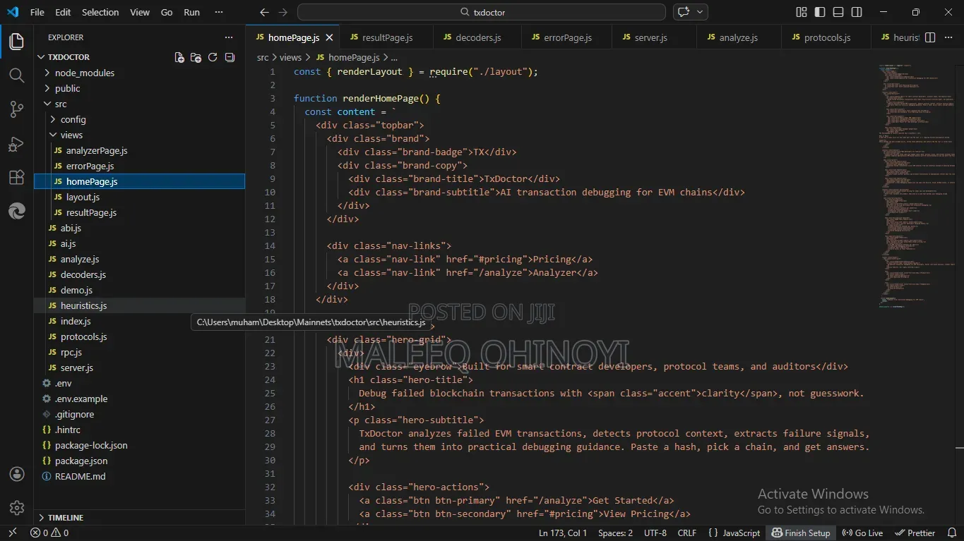Website Mobile App Building