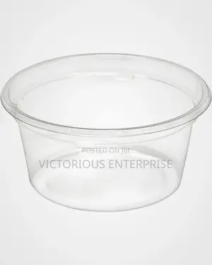 Premium Clear Plastic Bowl – For Hot Cold Food Packaging