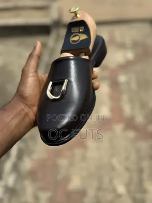 Luxury Handmade Coffee Brown Leather Mule for Men