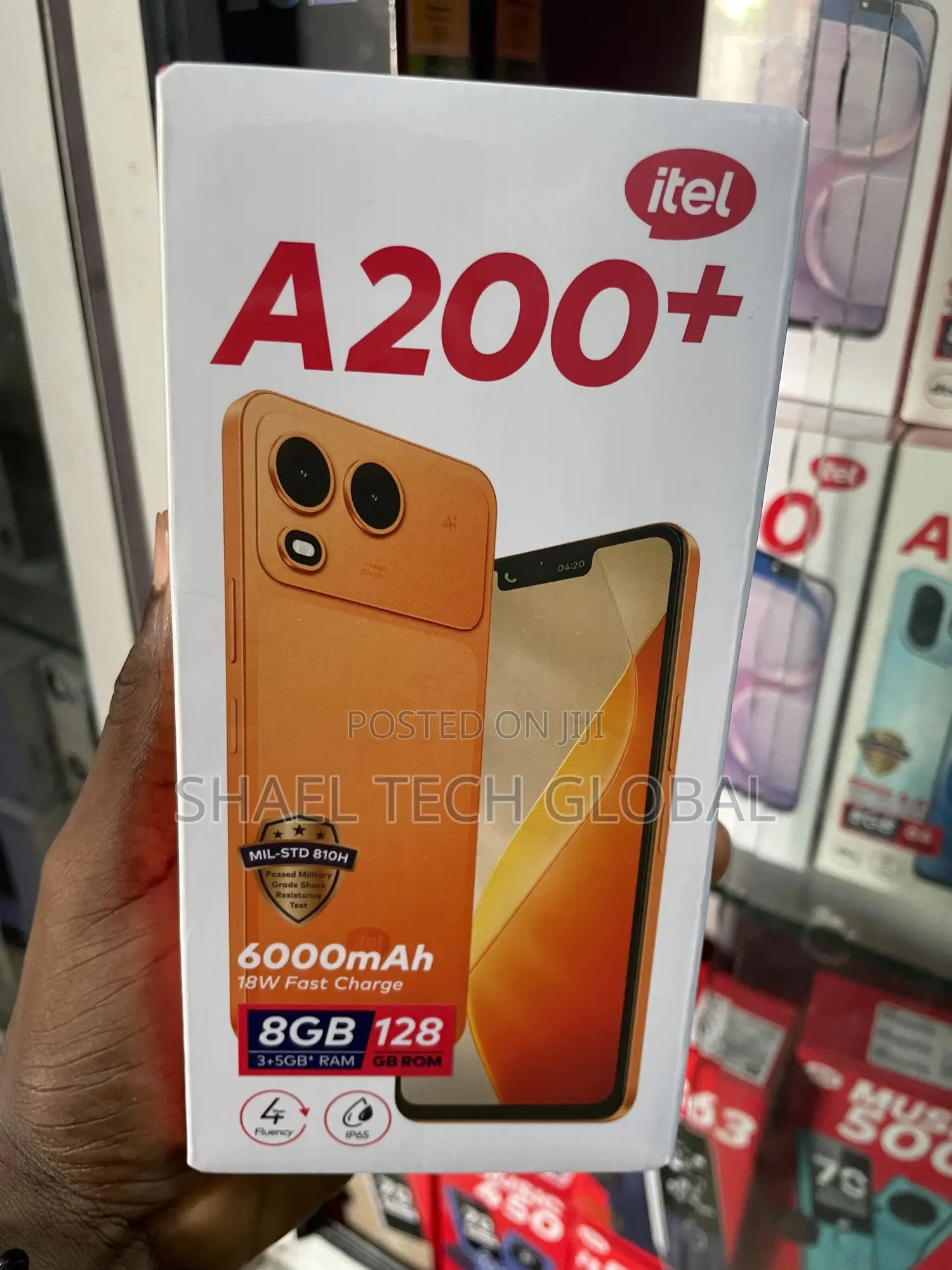 New Itel A200+ 128 GB