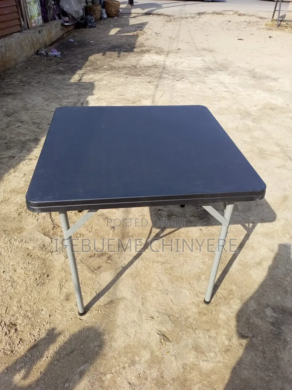 Black Square Table for Restaurant and Bar ,House Use Etc