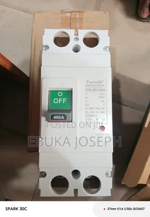 Mccb Breaker 2pole Dc 400amps