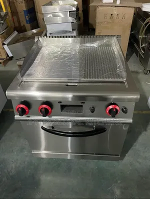 Rough and Smooth Griddle With Oven