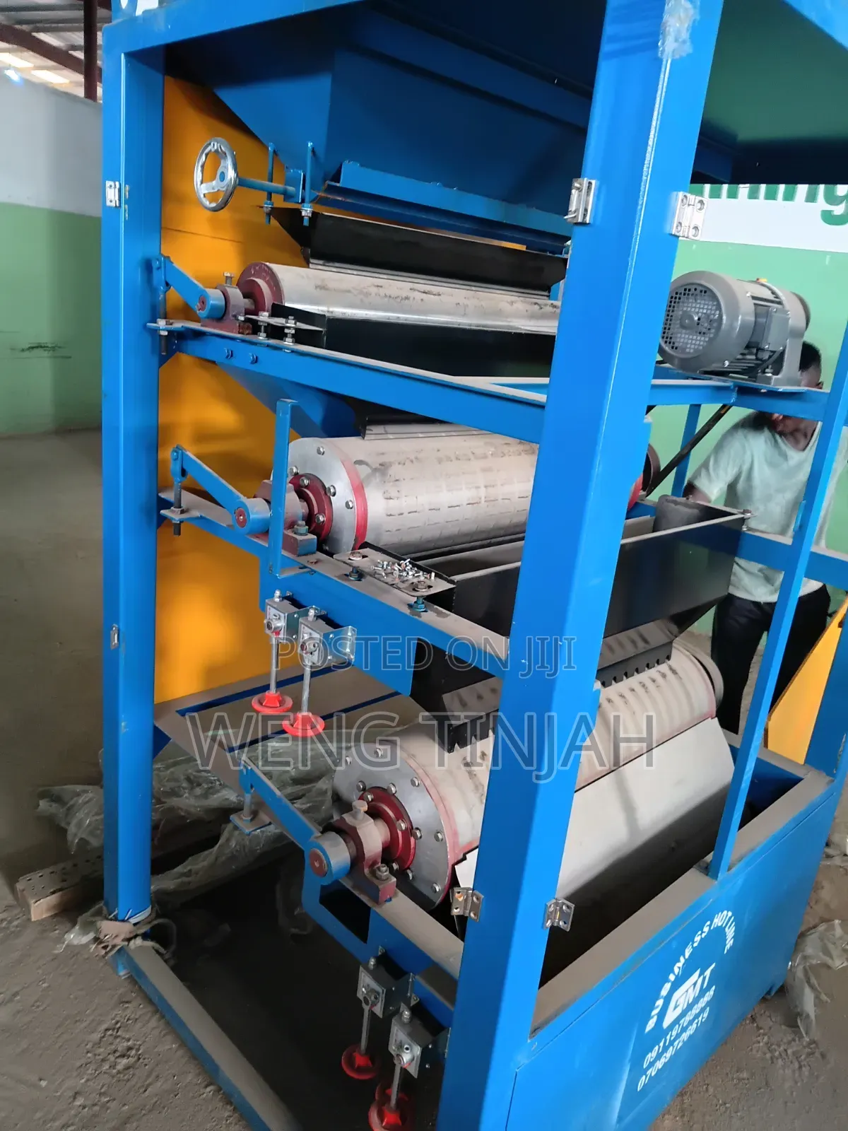 3-Roller Dry Magnetic Separator. 18m - 28m