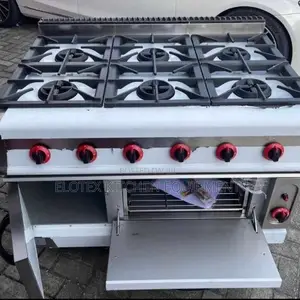 6 Burner Gas Cooker With Oven