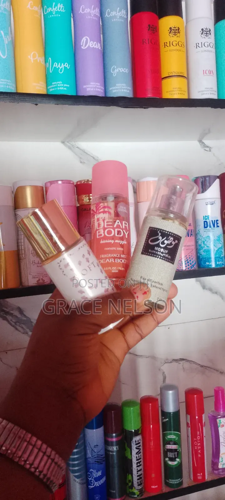 Perfume and Spay