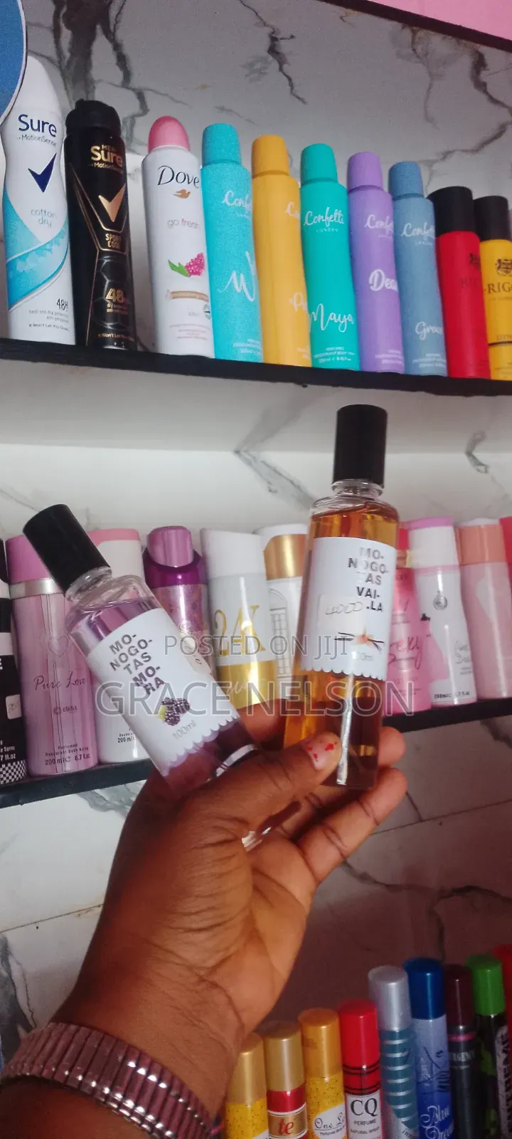 Perfume and Spay