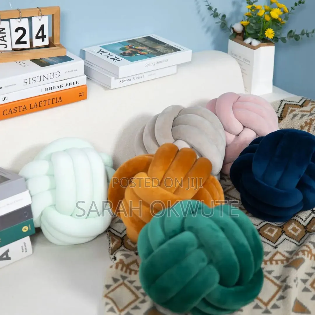 Knot Ball Pillows