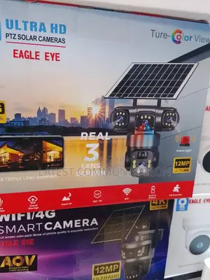 CCTV Camera Triple Lens