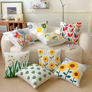 Embroidered Throw Pillows