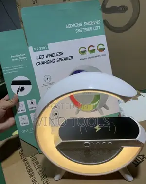 Led Wireless Charging Speaker