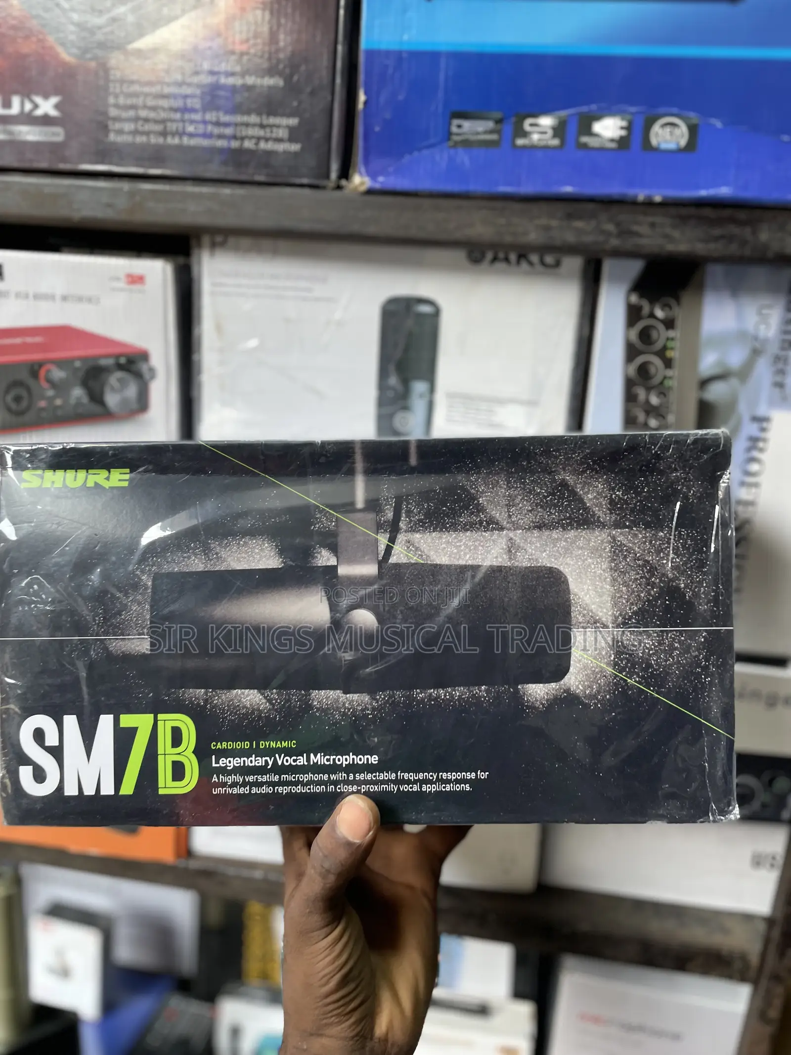 Shure Sm7b Professional Dynamic Microphone