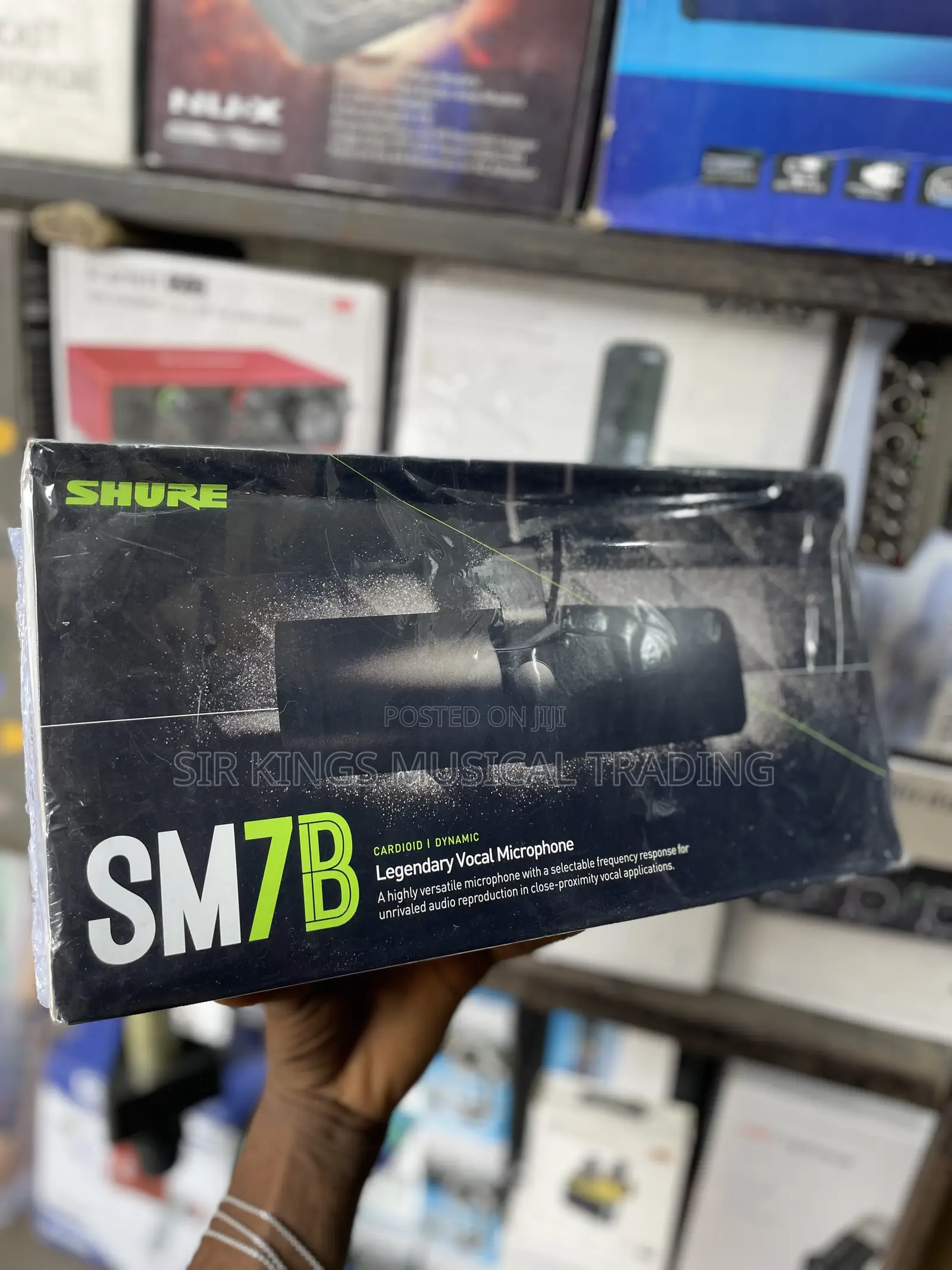 Shure Sm7b Professional Dynamic Microphone