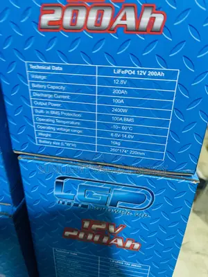 200ah 12v LGP Lifepo4 Battery
