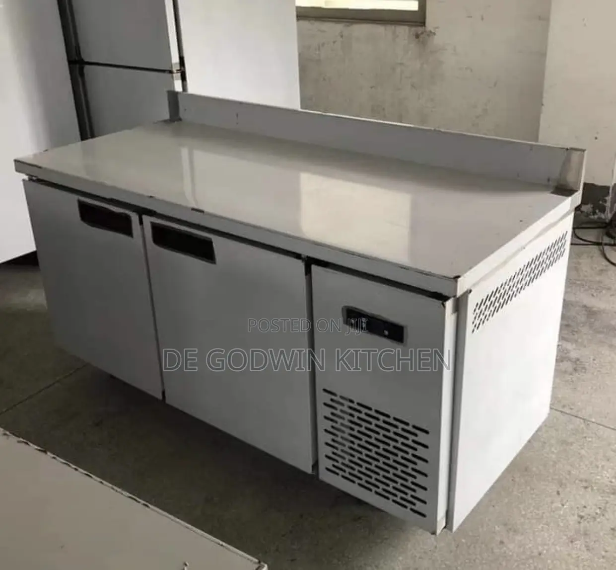 2doors Stainless Steel Counter Chiller