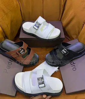 Pedro Chunky Quality Luxury Men Genuine Leather Pams