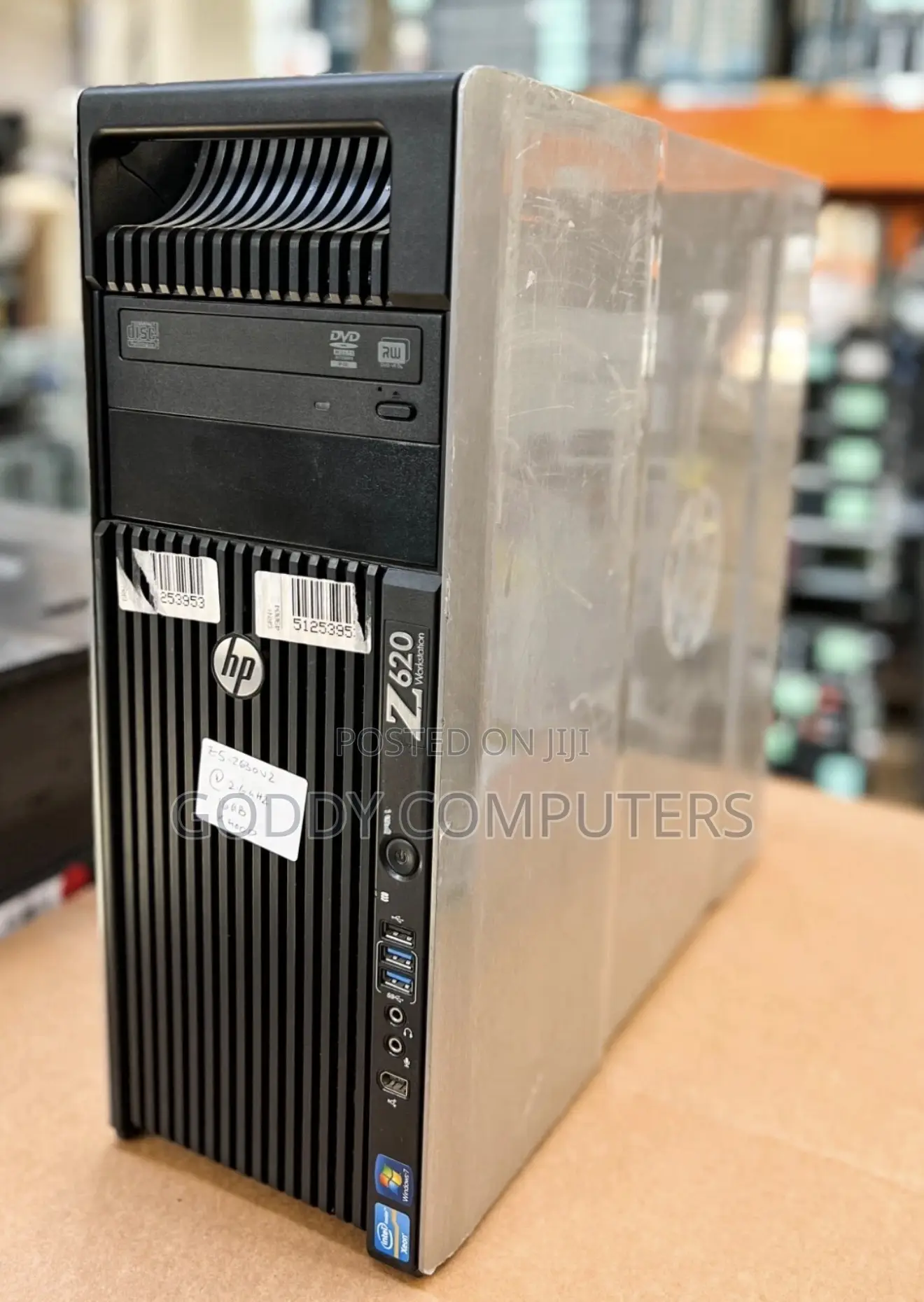 Desktop Computer HP Z620 32GB Intel Xeon HDD 1T