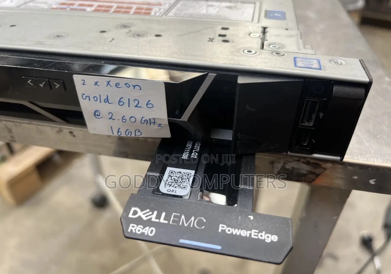 Server Dell PowerEdge R640 32GB Intel Xeon HDD 2T