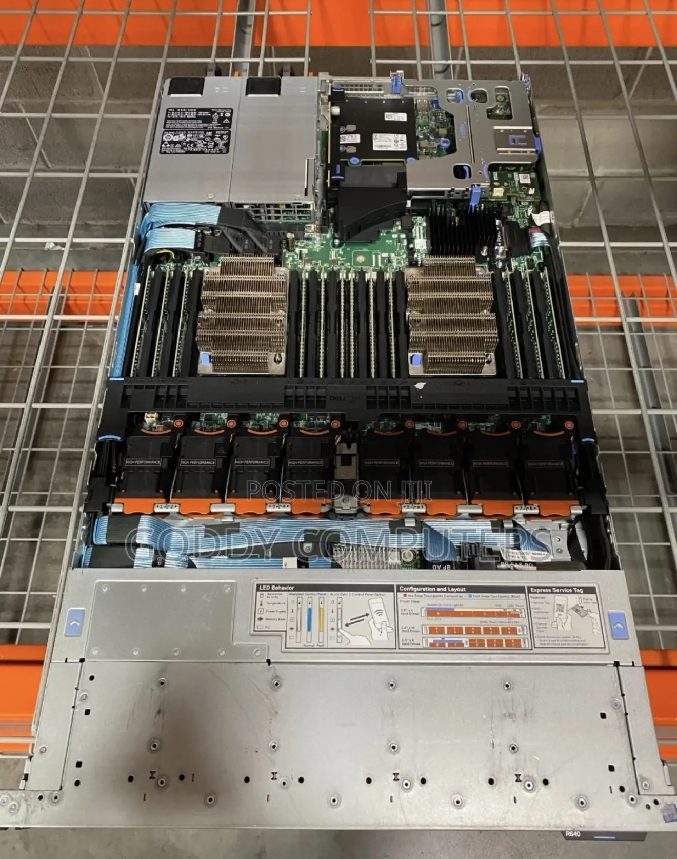 Server Dell PowerEdge R640 32GB Intel Xeon HDD 2T