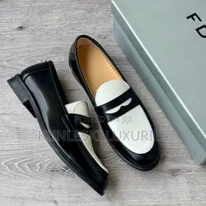 Original FDCP Two—Tone Penny Loafers Shoes