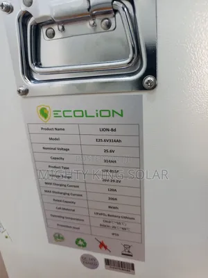8kwh Eco Lion Lithium Iron Battery