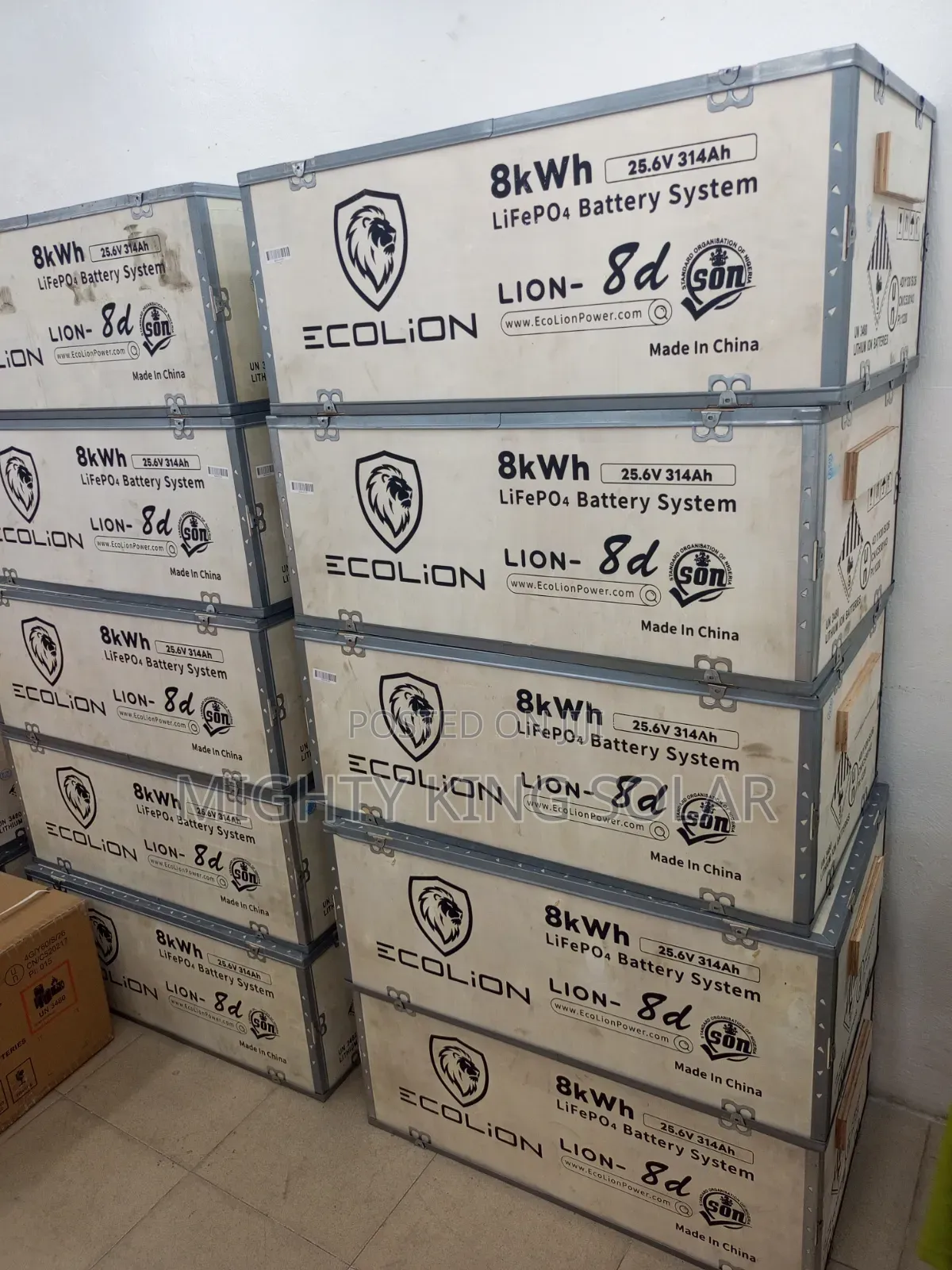8kwh Eco Lion Lithium Iron Battery
