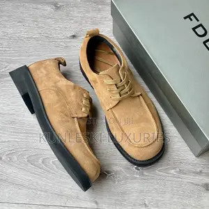Original FDCP Derby Suede / Leather Lace Up Shoes for Men